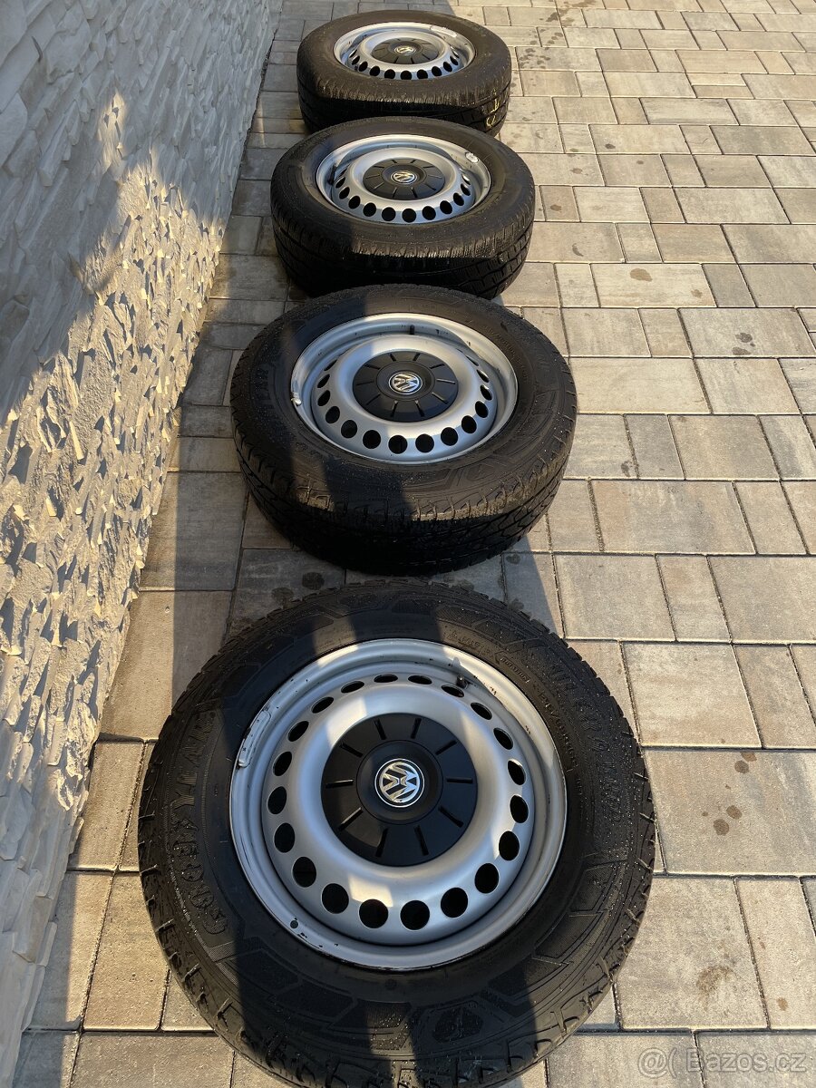 VW T5 T6 T6.1 zimní pneu kola disky Transporter Multivan 16C - 3