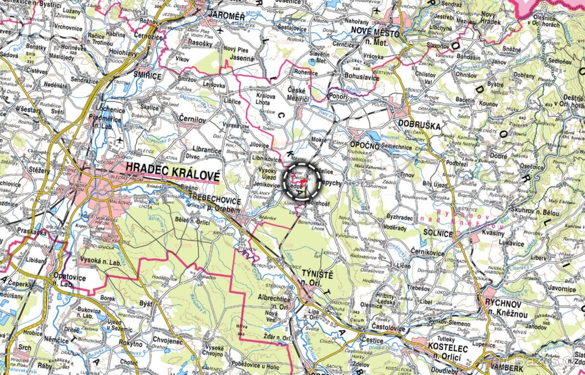 Zemědělská půda, prodej, Očelice, Rychnov nad Kněžnou - 3