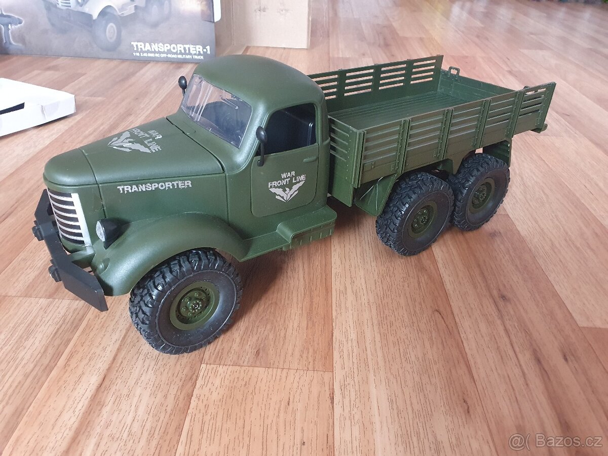 RC Military Truck Zil 1/16 6WD zelený - 3