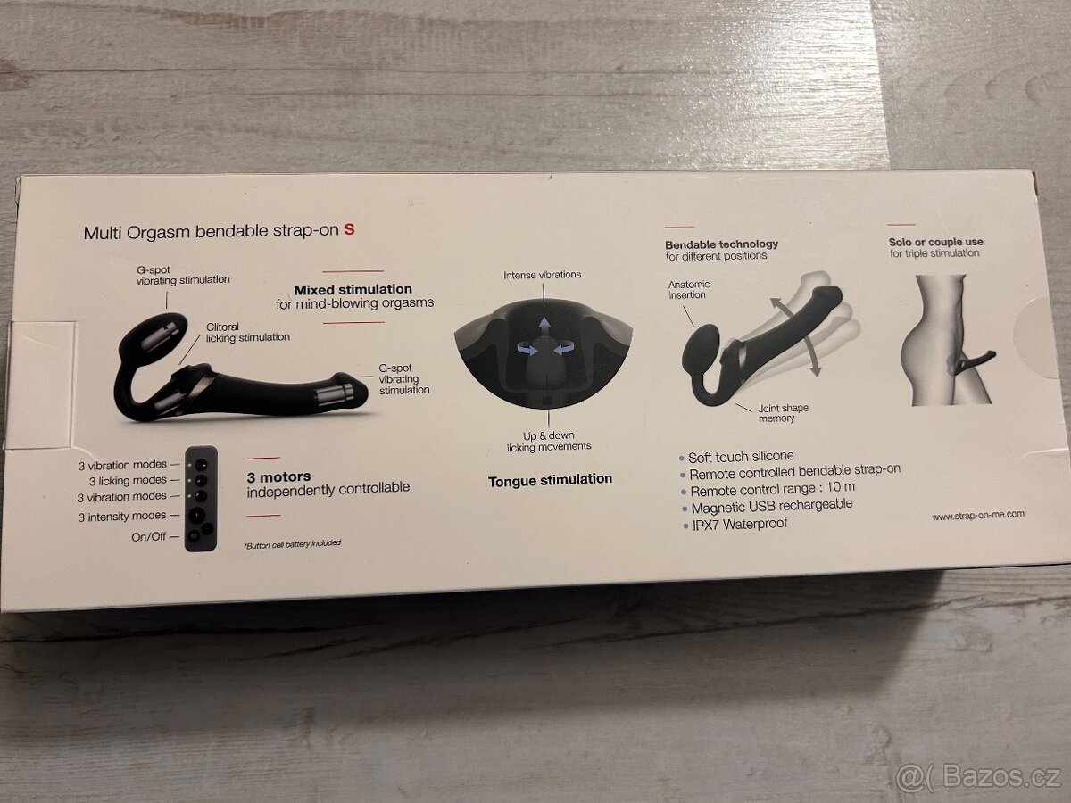 Strap on me multi orgasm bendable strap on - 3