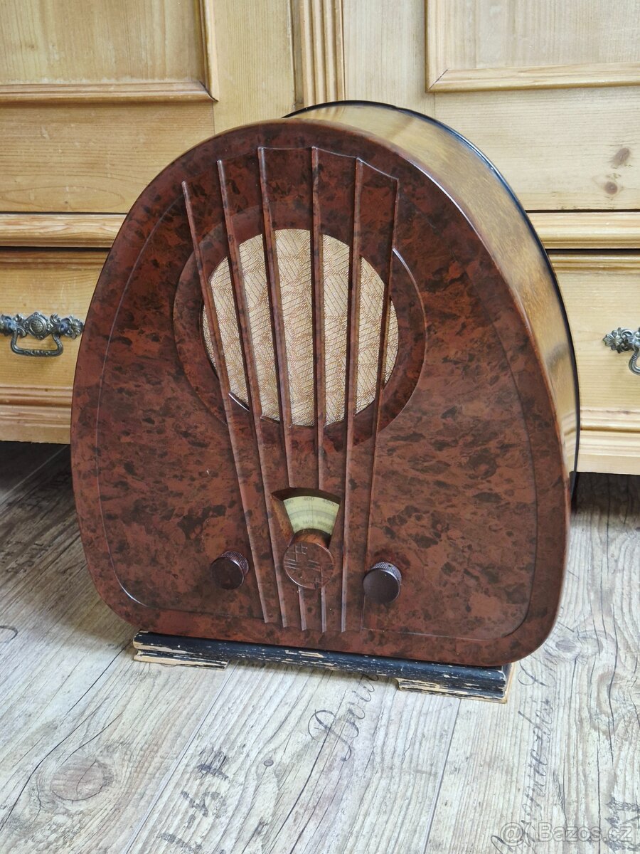 Staré rádio Philips 834A, 1933 - 3