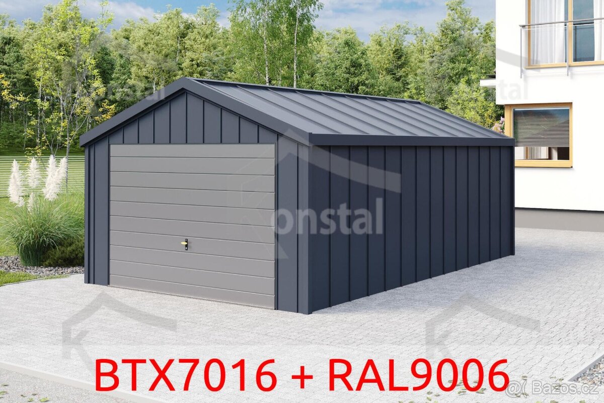 Moderní garáž 4x6m AKCE - 3