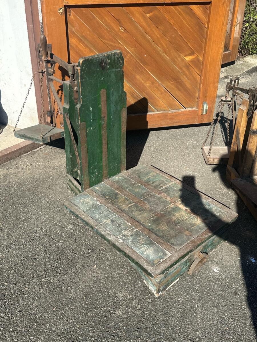 Starožitné decimální váhy - 3