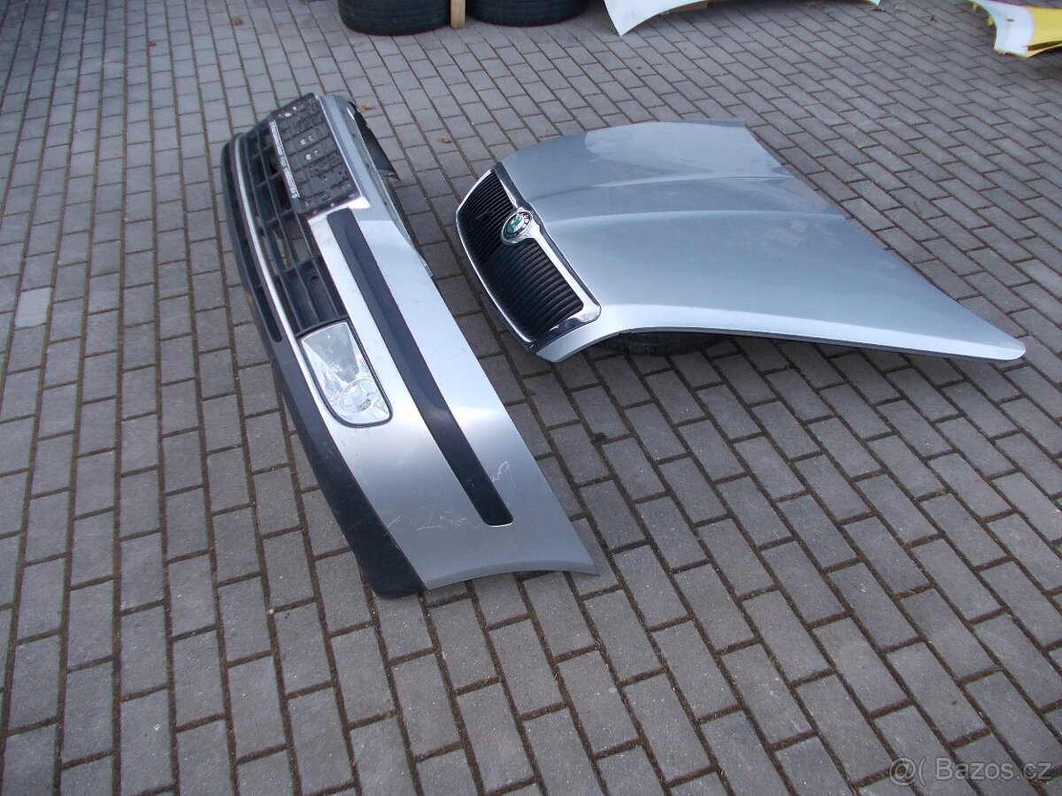 OCTAVIA 2 NARAZNIK stříbrná - 3