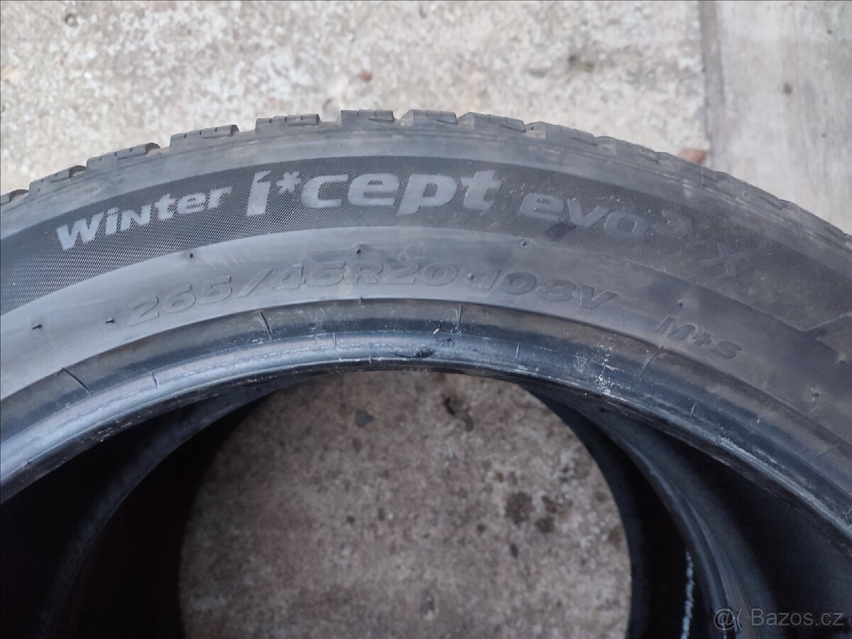 265/45/20 108V HANKOOK ZIMNÍ 2X DOT 2321 - 3