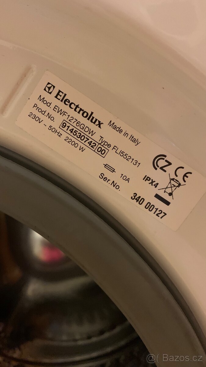 Pračka ELEKTROLUX EWF1276GDW A+++ - 3