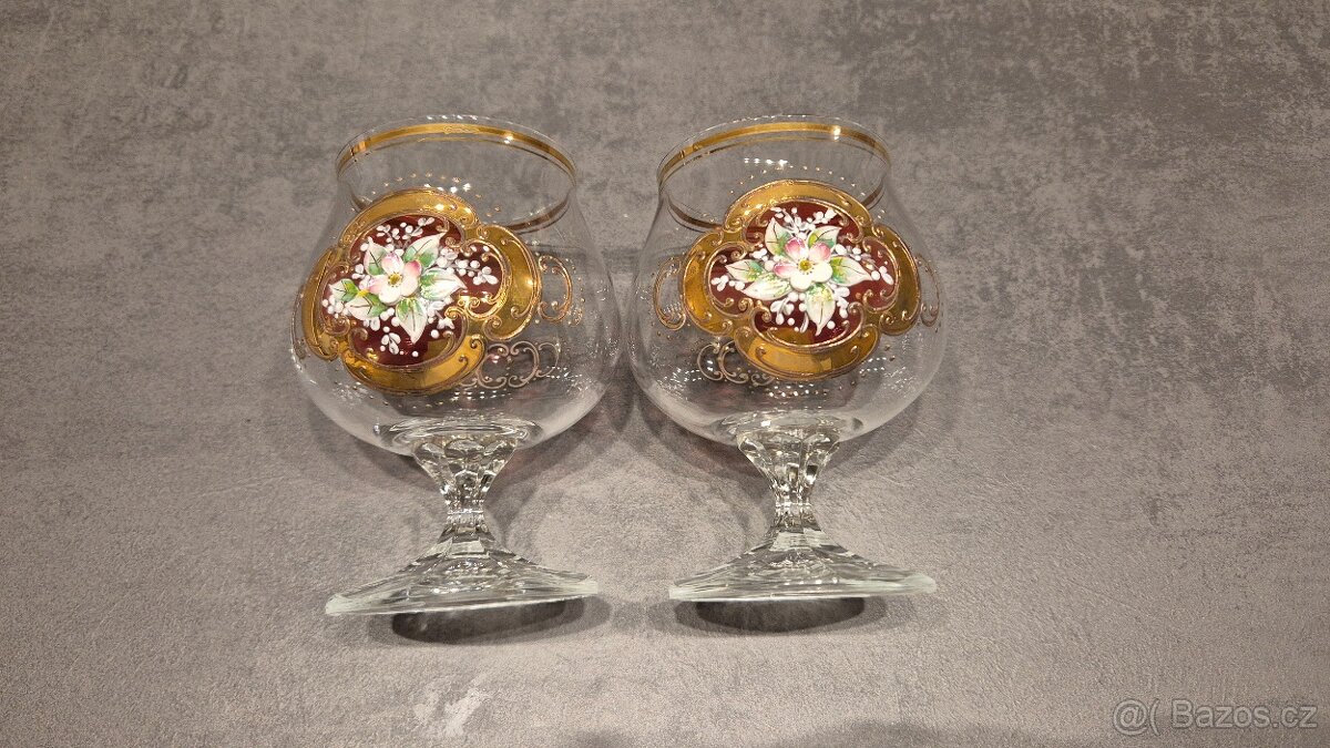 Ručně malované skleničky - 3