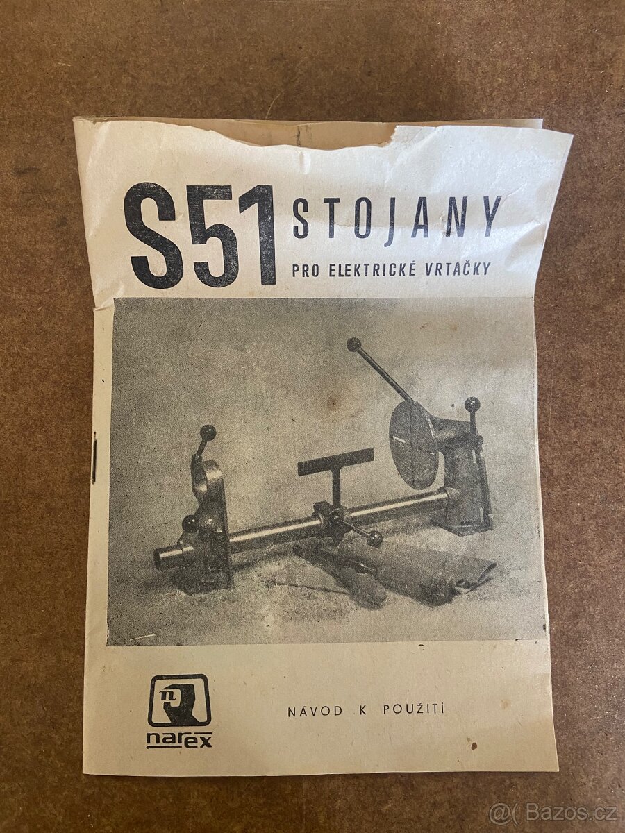 Stojan/soustruh pro vrtačku - 3