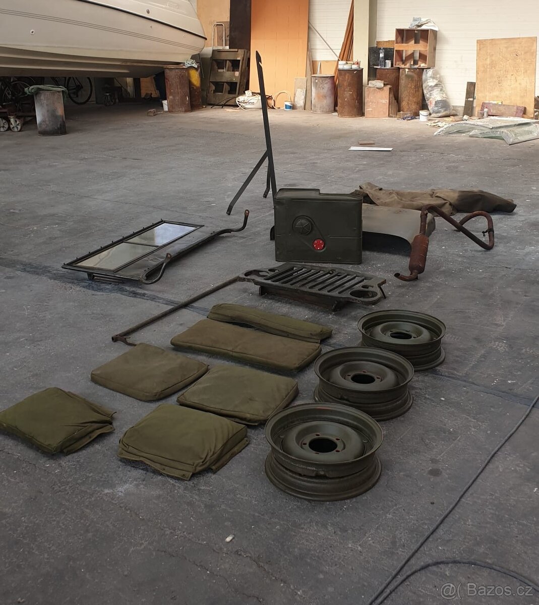 Predám náhradné diely na Jeep Willys - 3