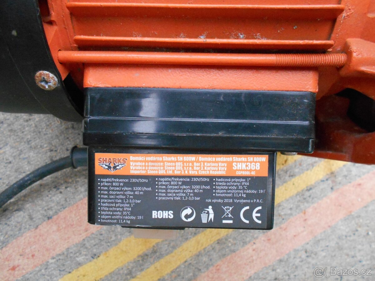 Elektromotor patkový - příruba - 3