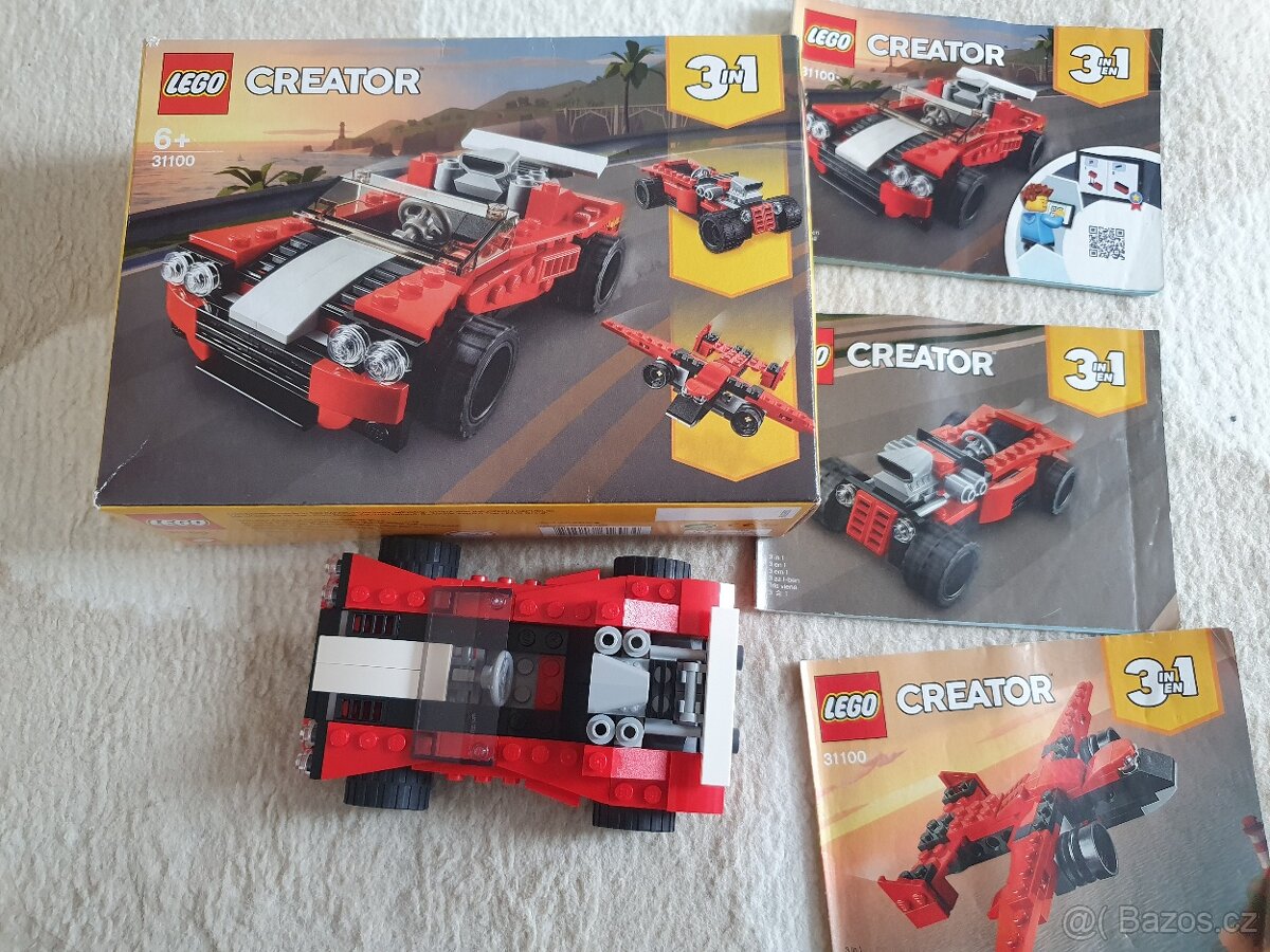 LEGO Creator 3v1 31100 Sporťák - 3