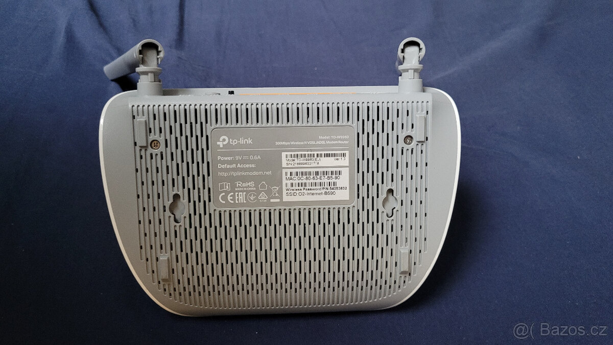 ⚡ TP-Link TD-W9960 VDSL/ADSL2+ Modem Router - 3