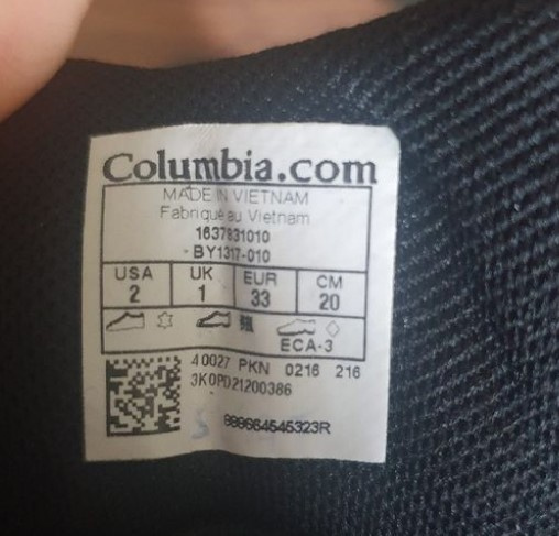 Skvělé nepromokavé boty Columbia velikost 33 - 3