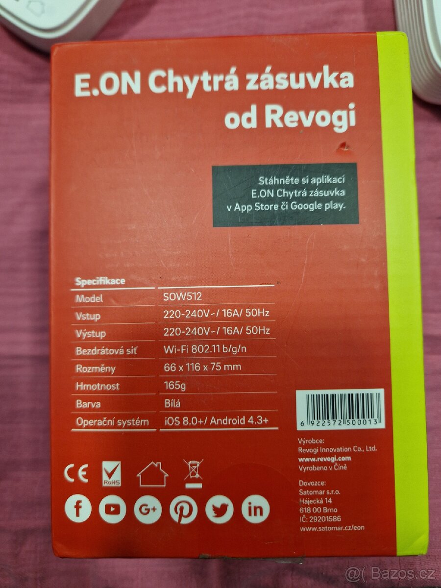 Chytra Zasuvka E-ON, Revogi SOW512 - 3