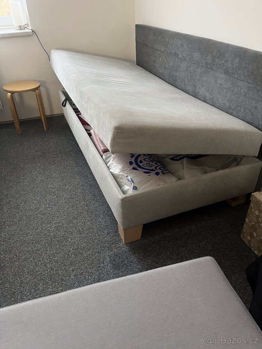 Postel s úložným prostorem - 3