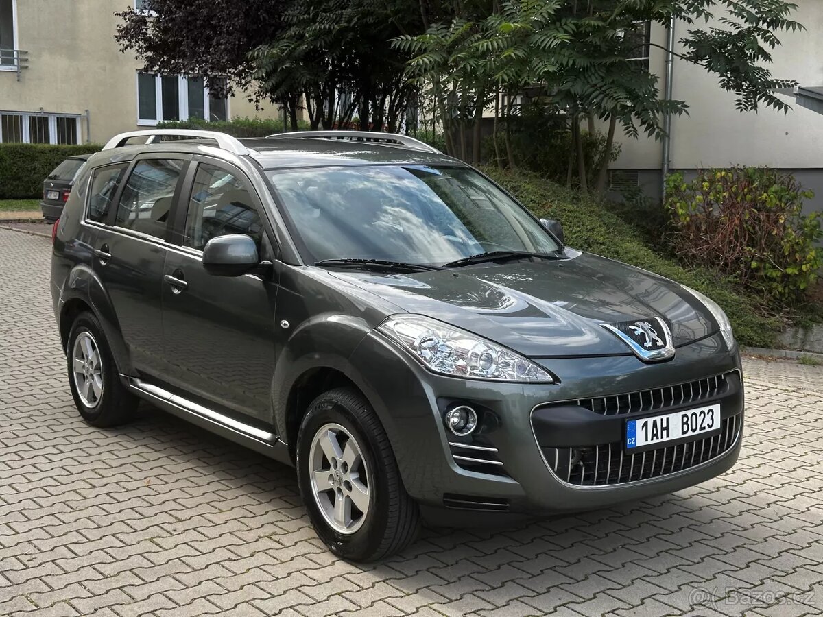 Peugeot 4007 2.2 HDi 4x4 SUV 7 míst Kůže Navi Tažné 2 tuny - 3