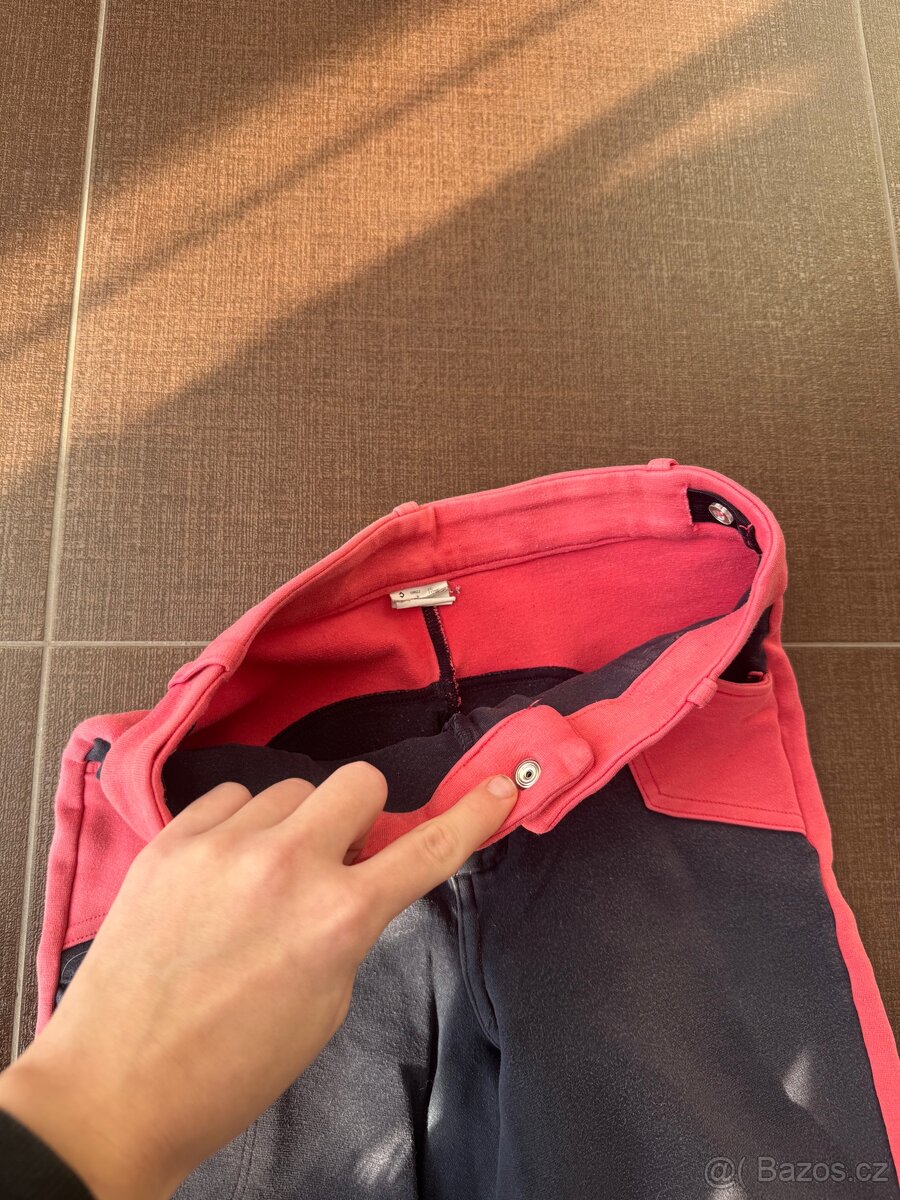 Jezdecké modro-růžové rajtky - 3