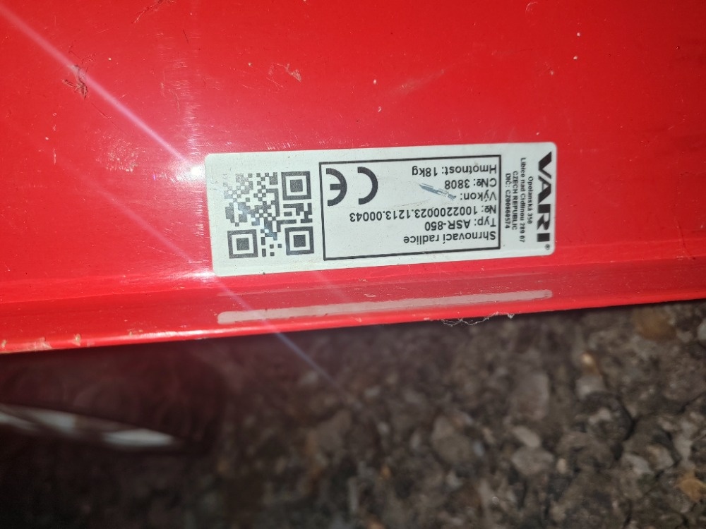 Vari radlice na sníh ASR-850 - 3