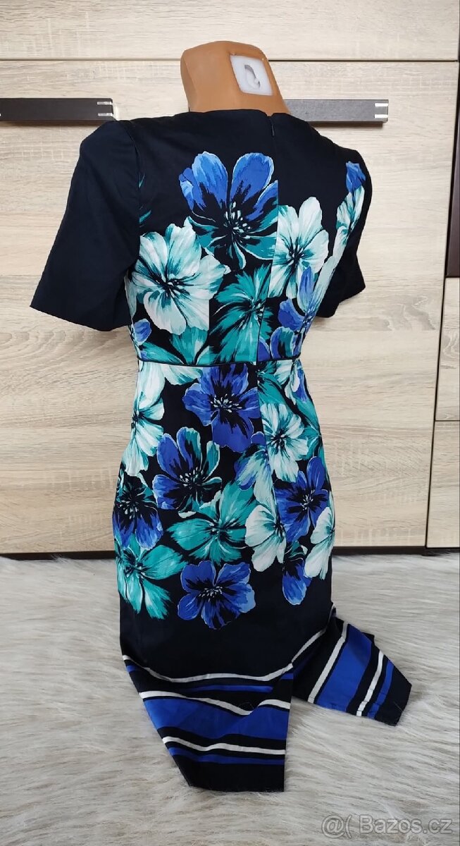 Šaty s květy - XS - 3