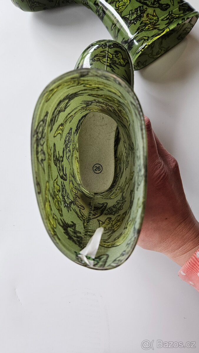 Holínky /gumáky s dinosaury - vel.26 - 3