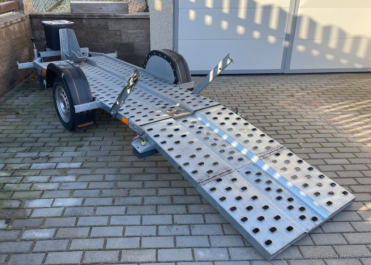 Přívěs na převoz 1 motocyklu - 3