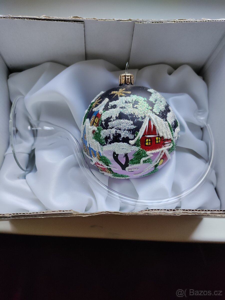 Luxusní vánoční koule se stojankem - 3