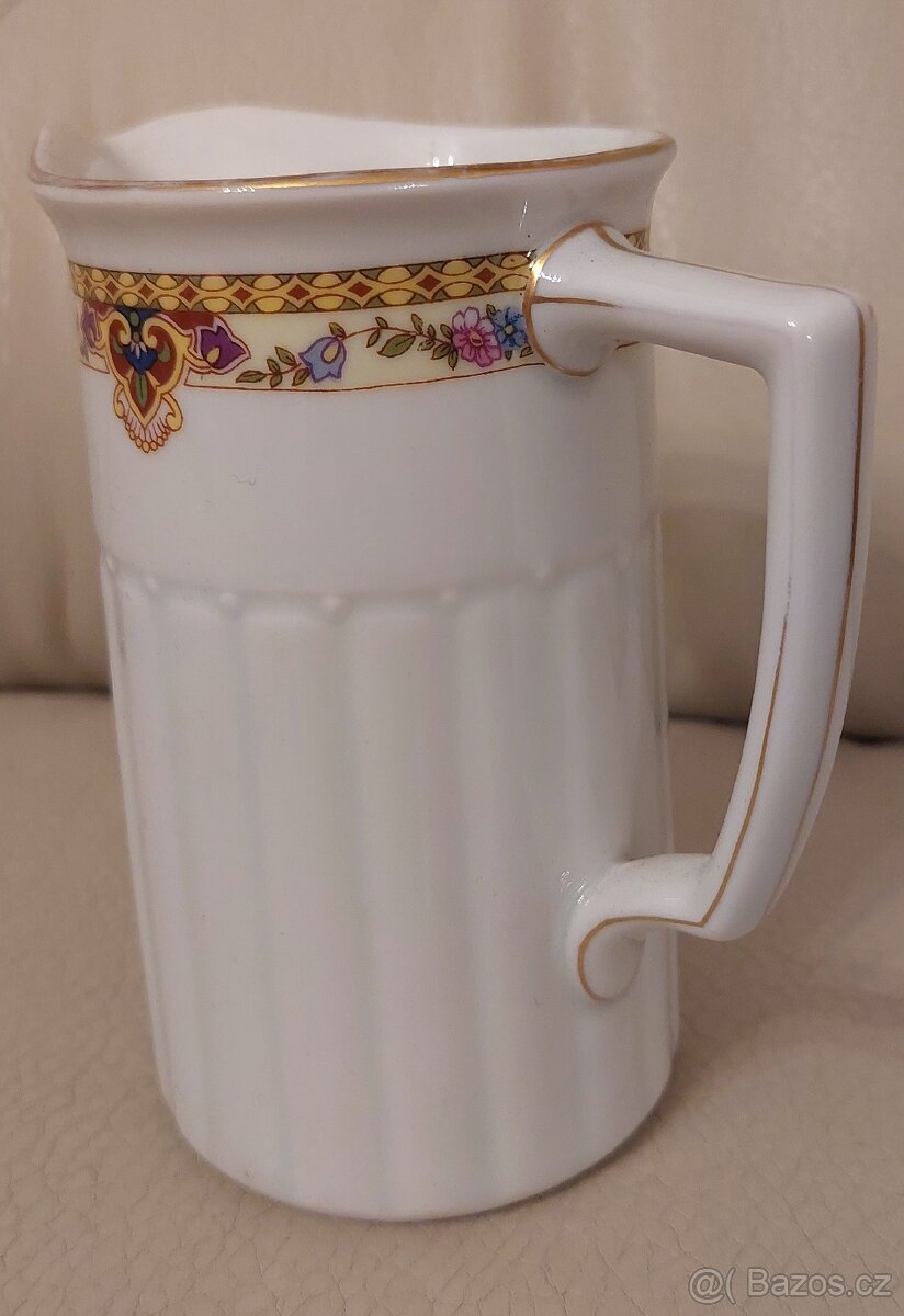 Starožitný porcelánový džbánek na mléko Epiag - 3