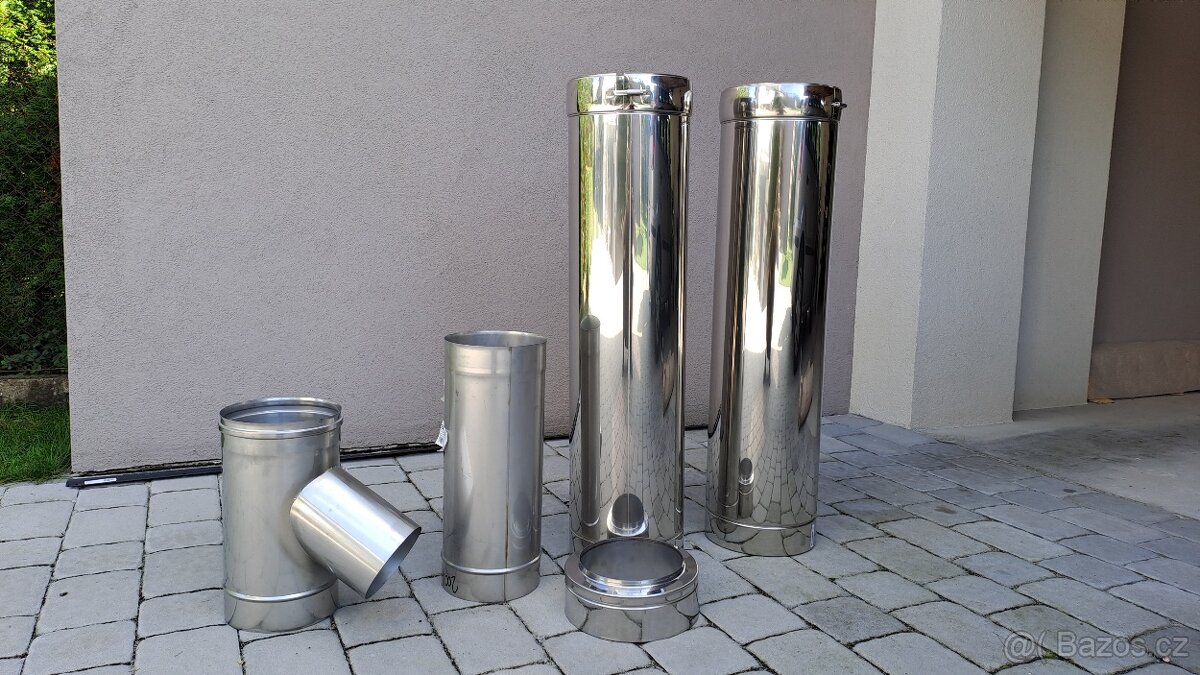 Komínová nerezová vložka průměr 200mm - 3