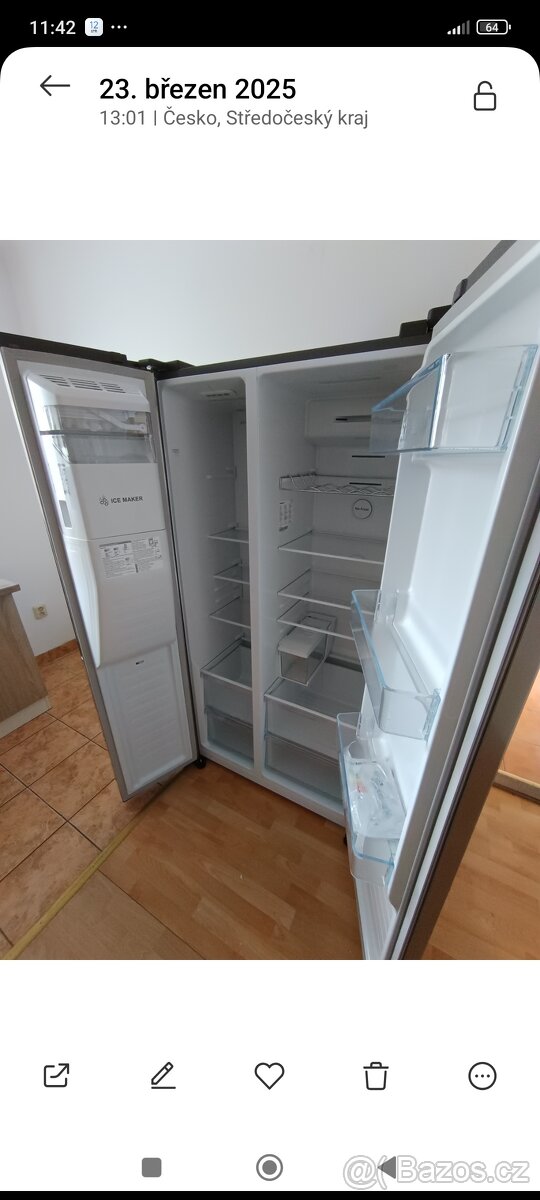 Americká lednice Hisense - 3