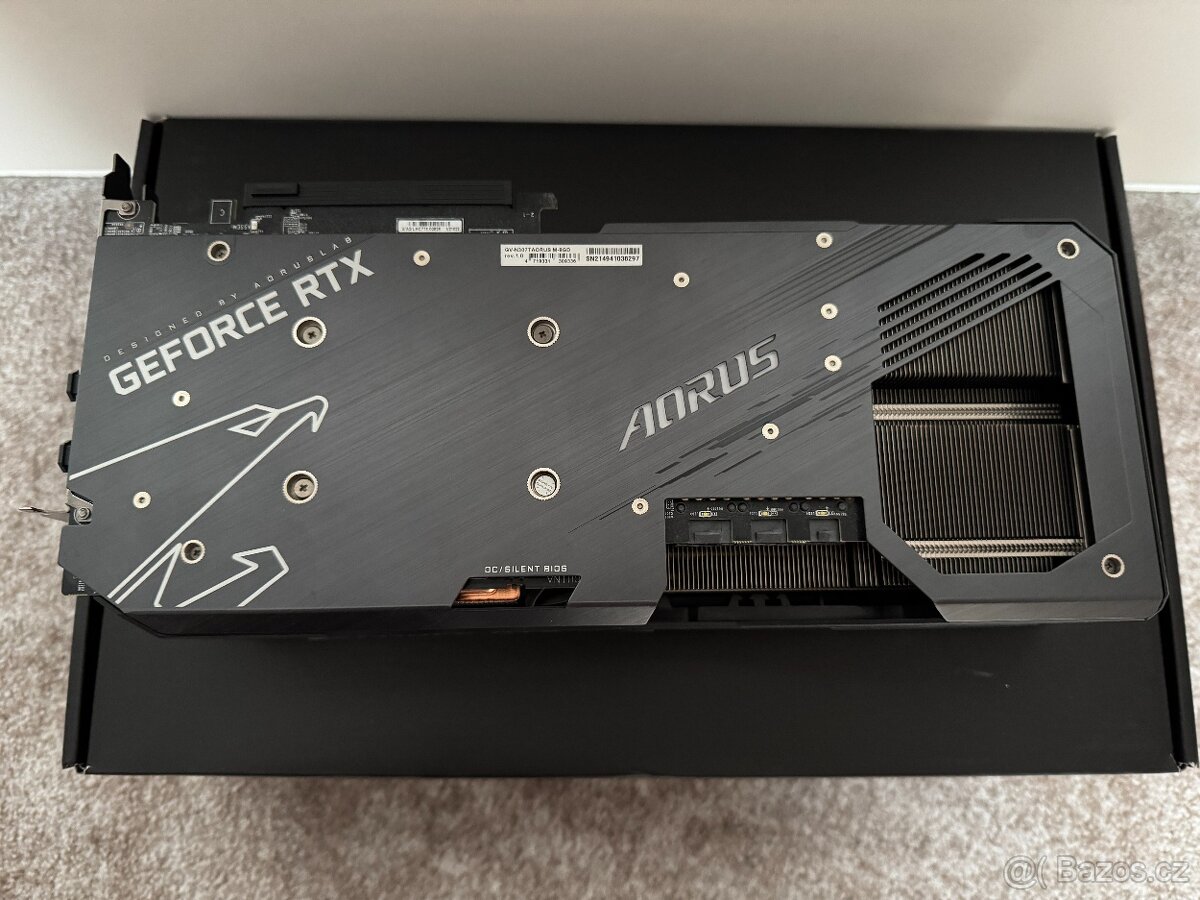 RTX 3070 Ti GIGABYTE AORUS - 3