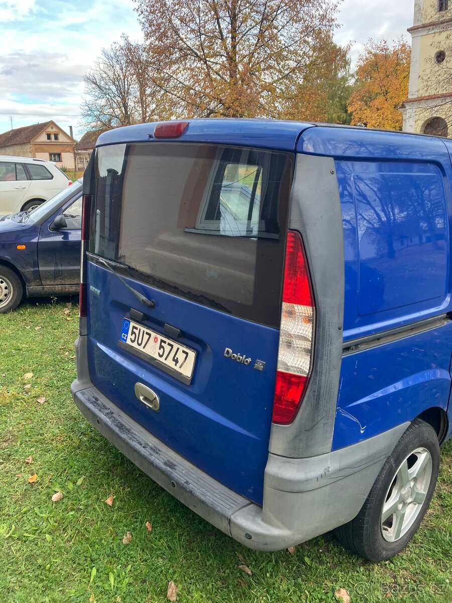 Fiat doblo 1.9 D na díly nebo jako celek - 3