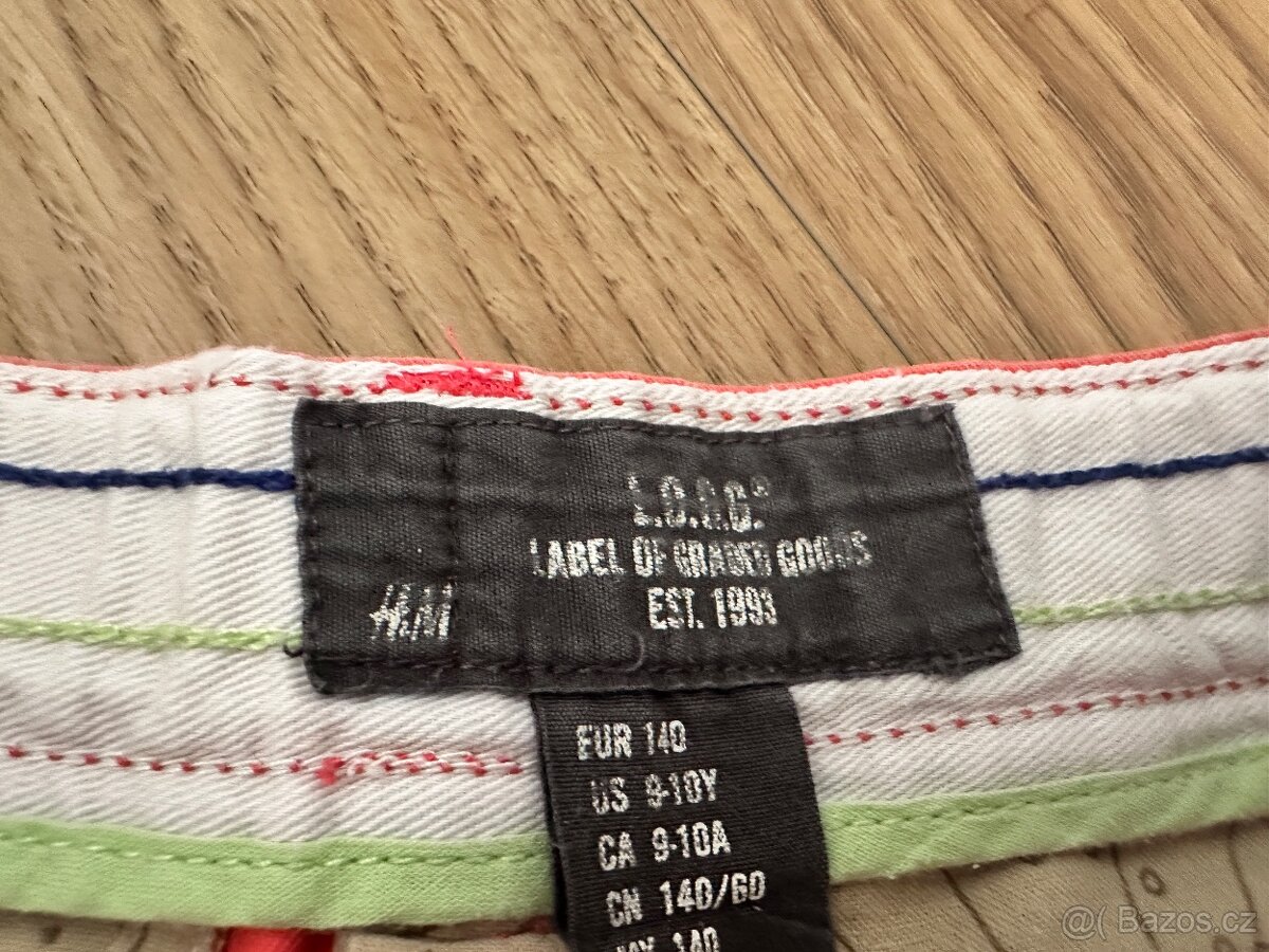 chlapecké kraťasy H&M vel 140 - 3