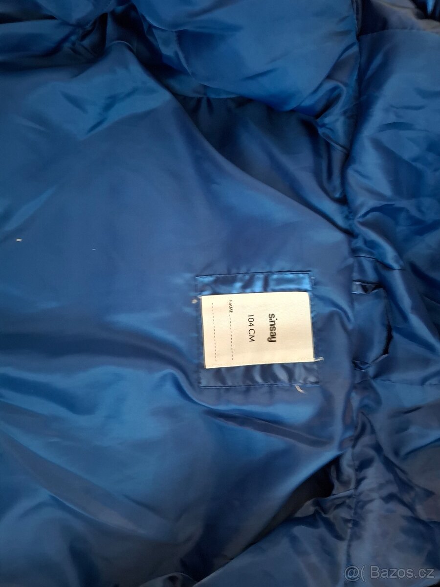 Nový zimní dívčí kabát 104 - 3