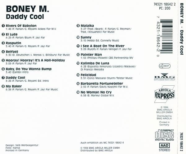 CD - Boney M - 3