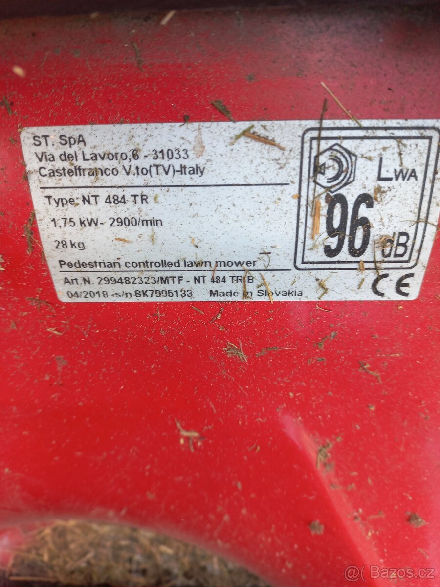 Sekačka 46 cm s pojezdem - 3