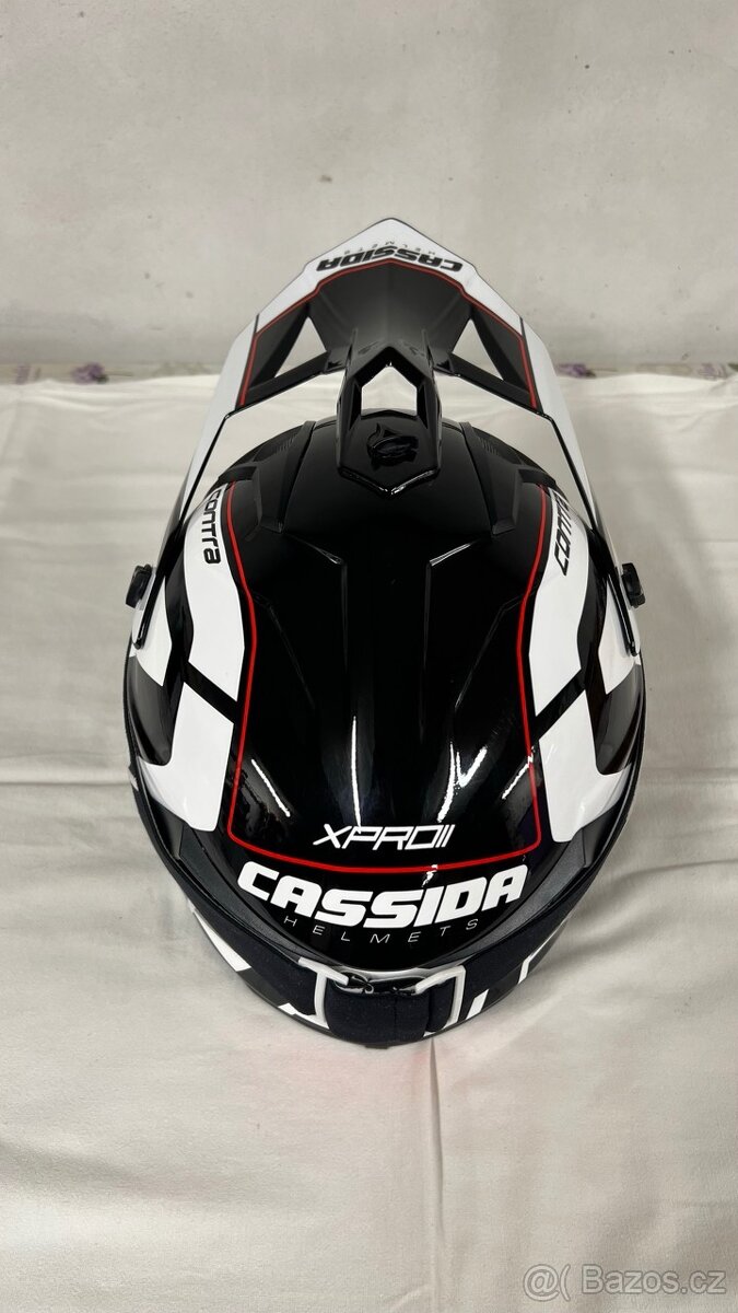 MX helma Cassida vel. M + brýle 100% - 3