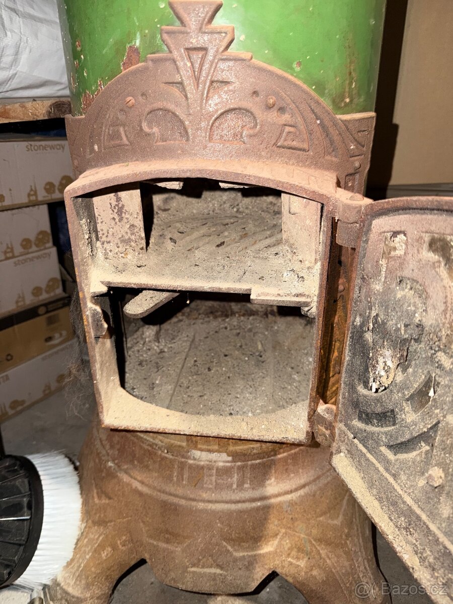 Starožitná litinová kamna Premier Ferrum - 3