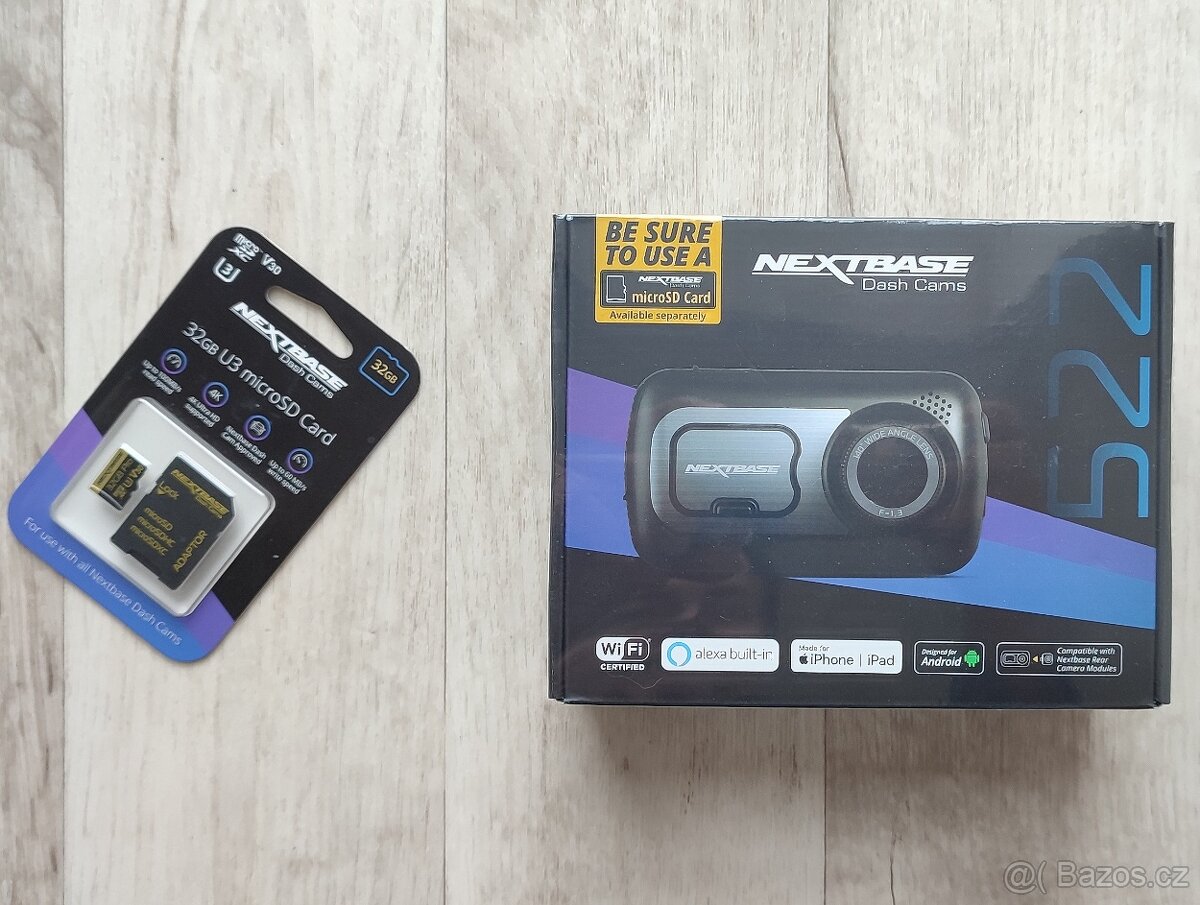 Top AUTO KAMERA NEXTBASE 522GW, nová, nevybalená - 3