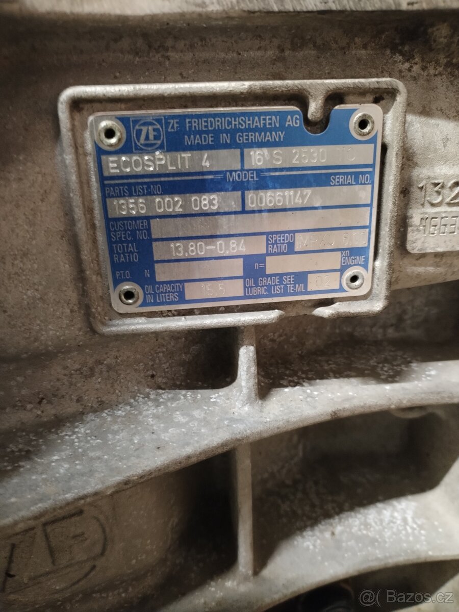 Prodám převodovku ZF - 3