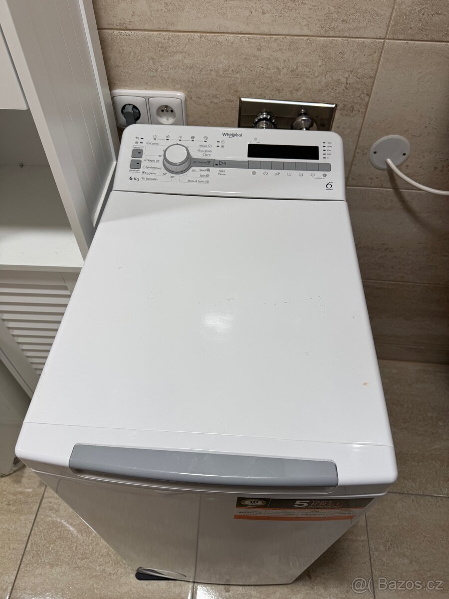 Pračka Whirlpool 6kg 40cm, vrchní vstup - 3