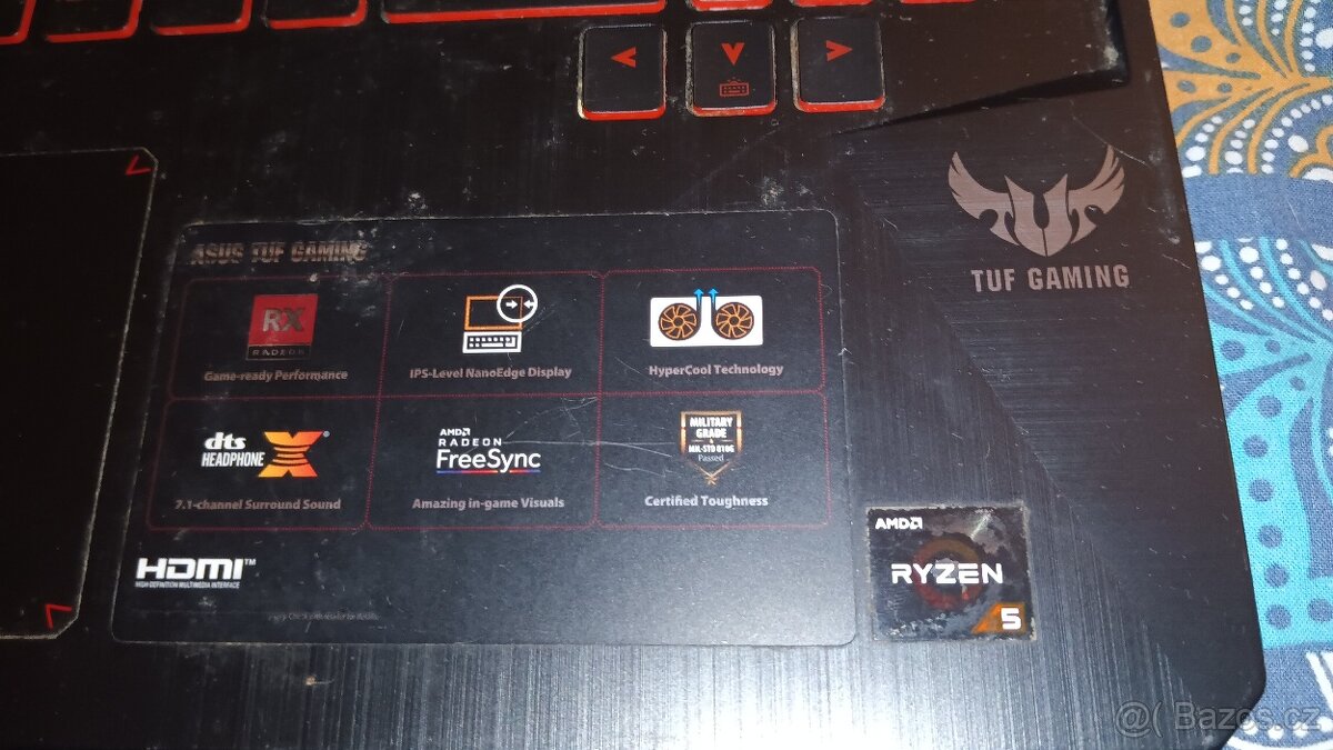 Notebook Asus TUF gaming F15 - 3