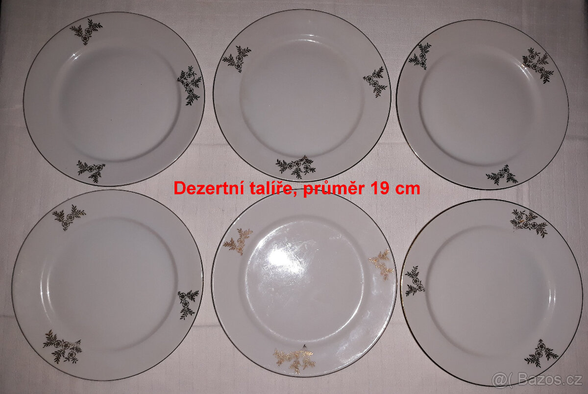 Prodám zachovalé talíře a mísy z minulého století - 3