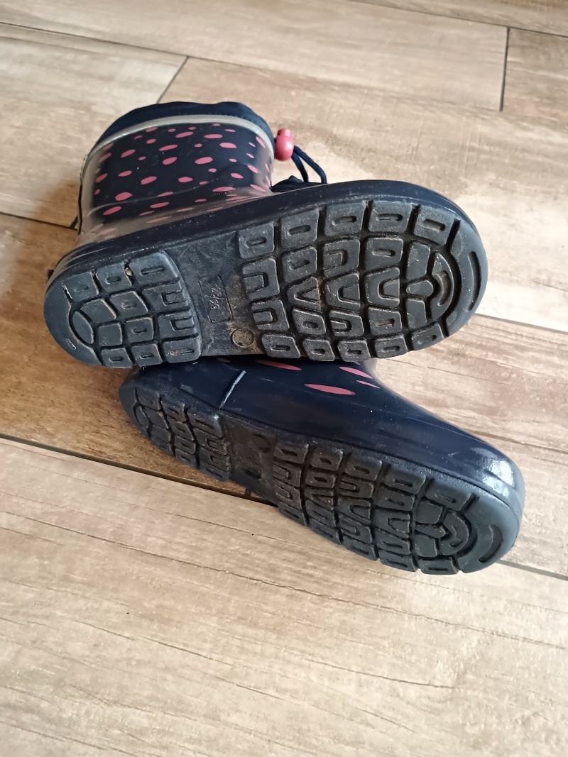 Zateplené gumáky, holínky TCM, vel.28/29 - 3