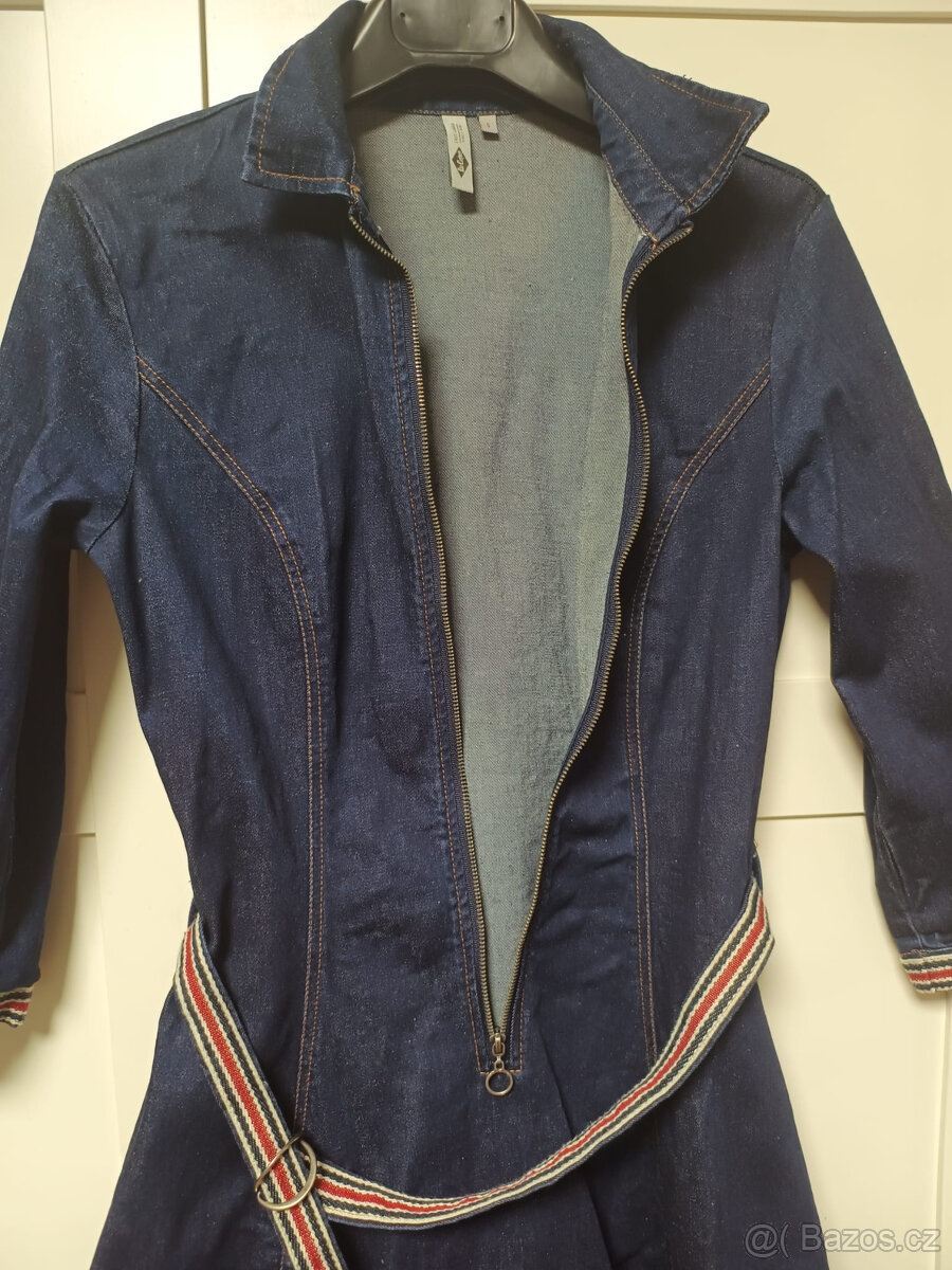 Nové jeans šaty Lee Cooper vel. S - 3