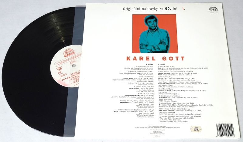 Karel Gott – Originální nahrávky ze 60. let 1993, VYPRANÉ - 3