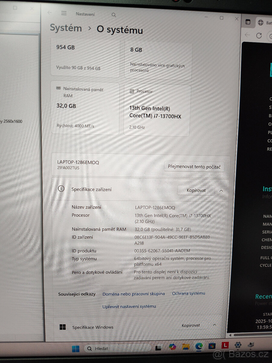 Lenovo Thinkpad p16 g2 i7-13700hx 64G/1T√RTX2000√3k500nitDPH - 3