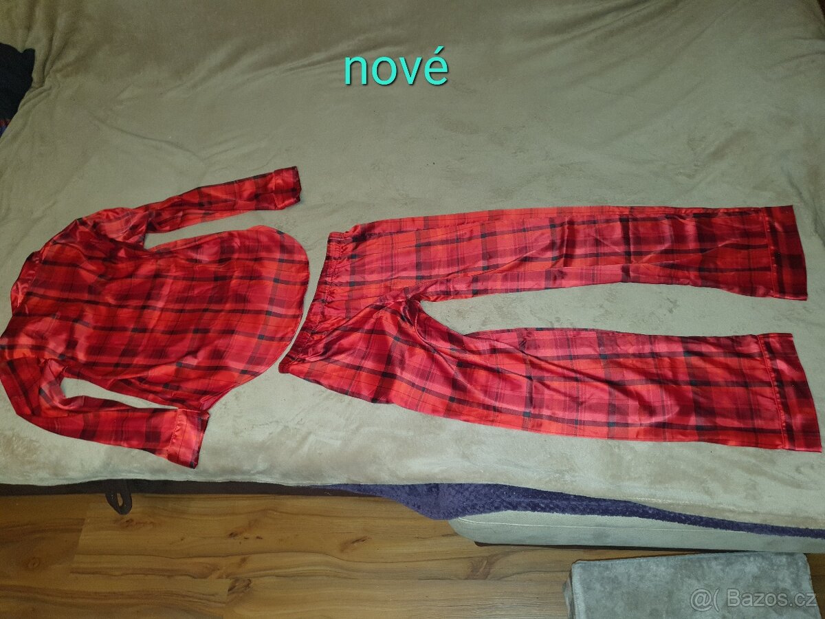 NOVE Damske kostkovane pyzamo Victoria secret S/36 - 3