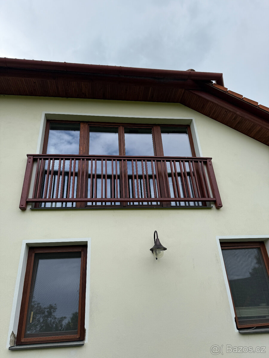 Dřevěné dubové zábradlí - 3