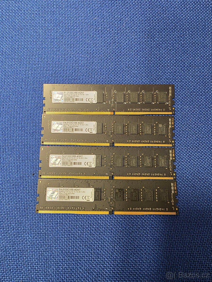 RAM G.Skill 16GB DDR4 – 100% stav - 3