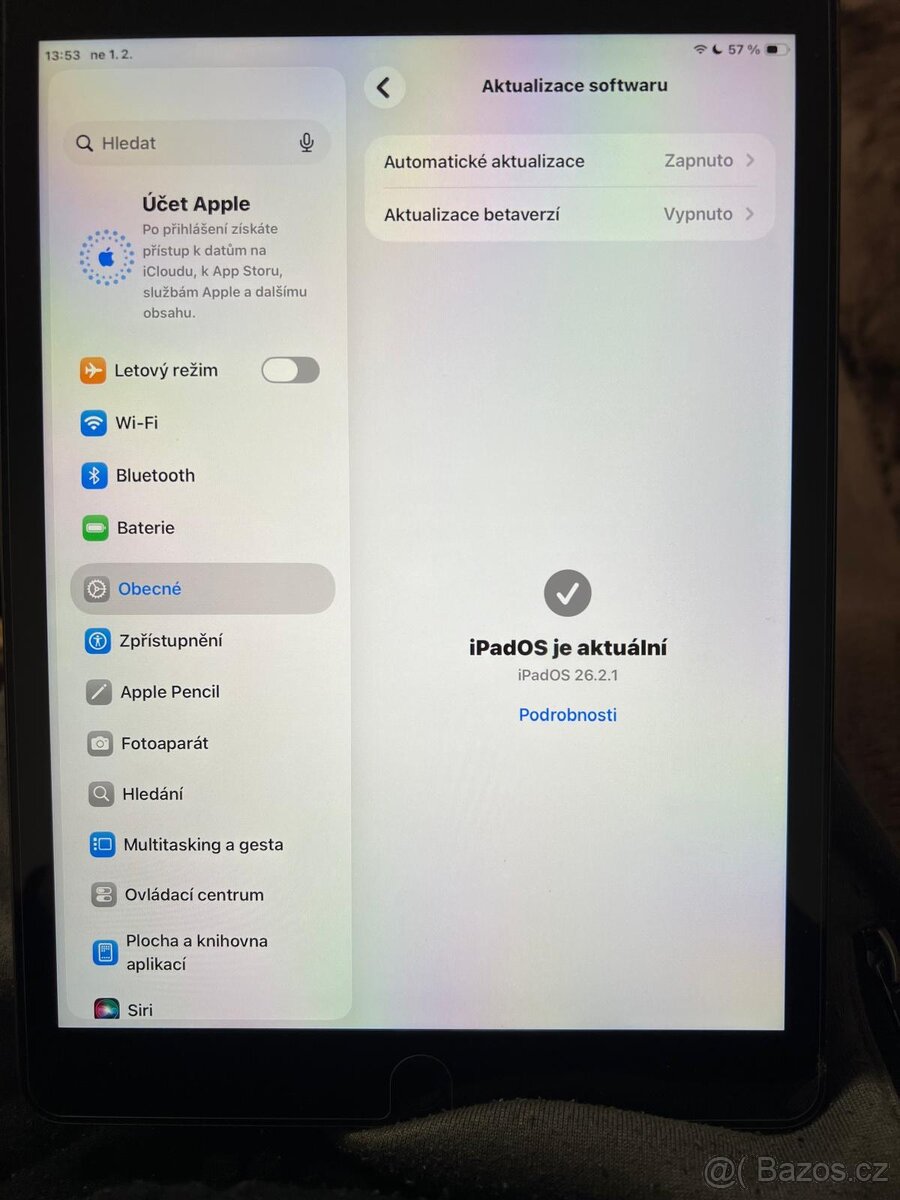 iPad 8 generace 32GB Space Gray Top Stav - 3